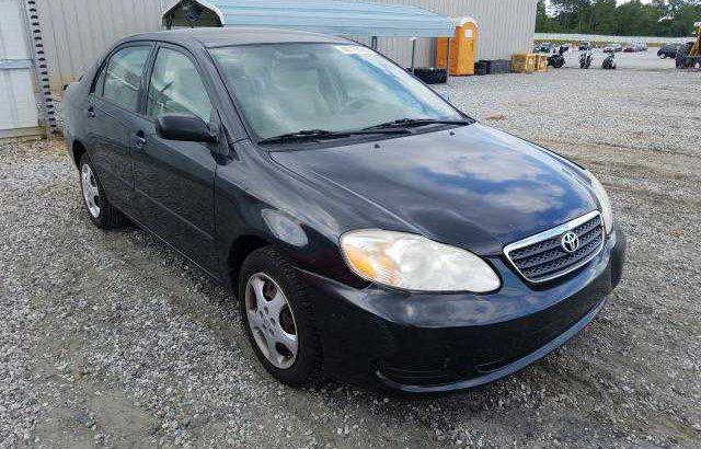 2008 Toyota corolla