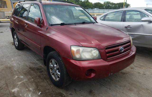 2004 TOYOTA HIGHLANDER For Sale