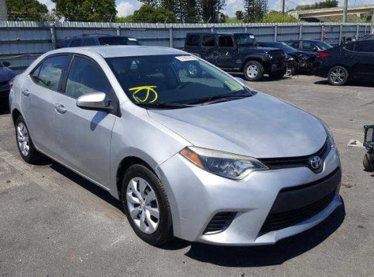 2015 TOYOTA COROLLA LFor Sale Going For N600,000
